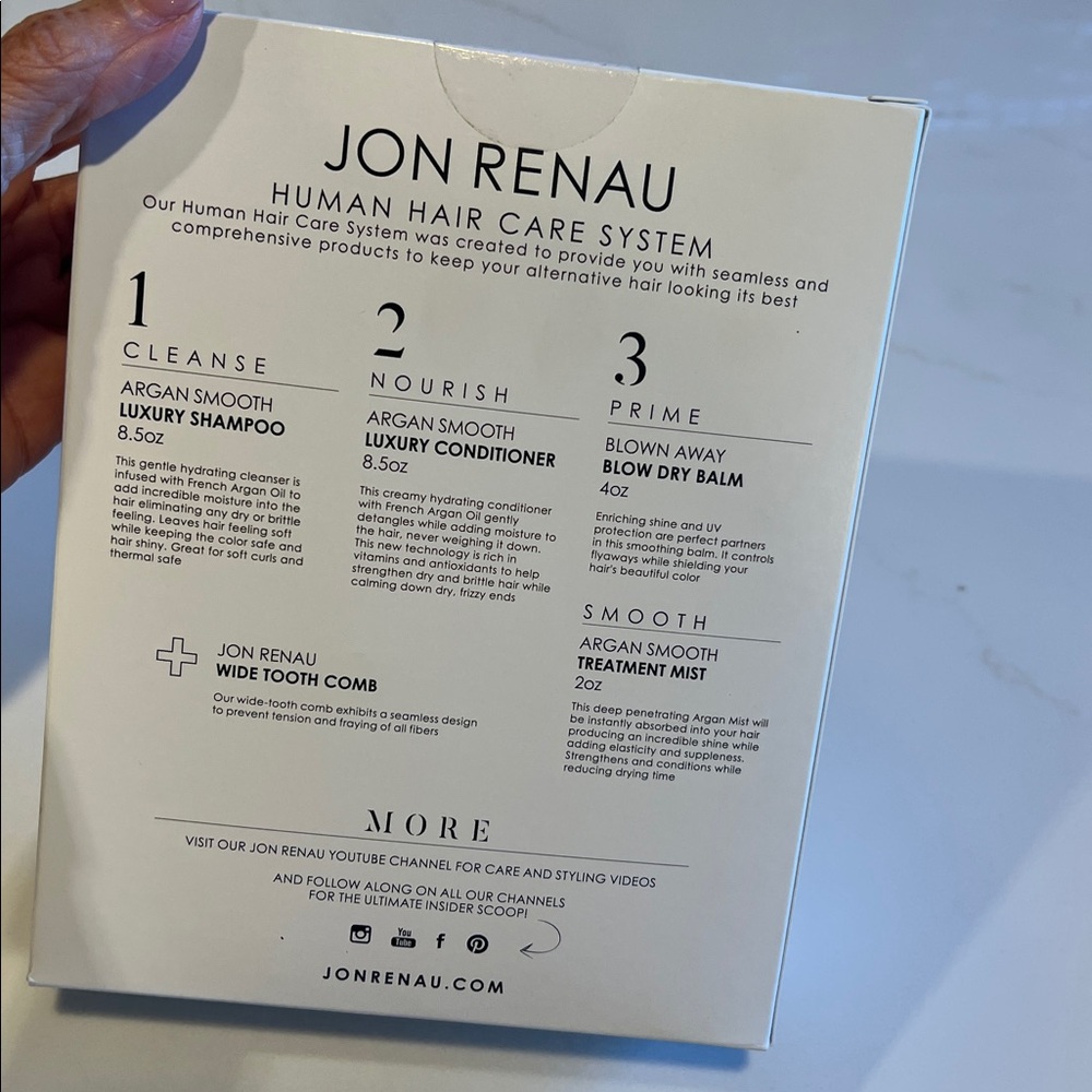 Jon Renau Hair Care System - Picture 2 of 3